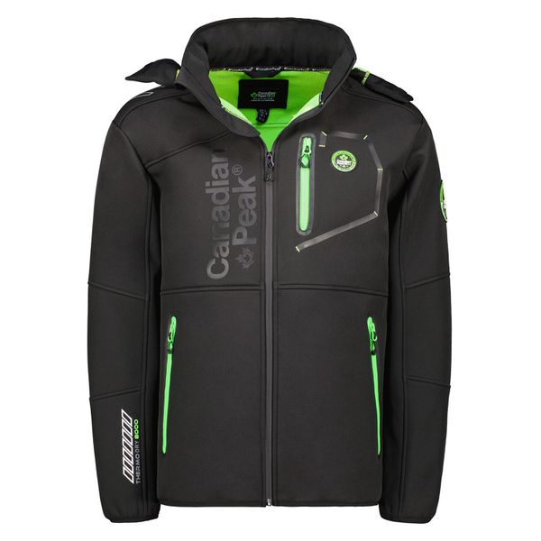 Kurtka wodoodporna Canadian Peak Royauteak 068. Czarne kurtki Canadian Peak, l, bez wzorów, bez kaptura. Za 286.00 zł.