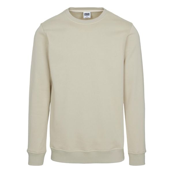 Bluza Urban Classic basic terry crew. Białe bluzy Urban Classics, m, bez wzorów, bez kaptura. Za 198.50 zł.