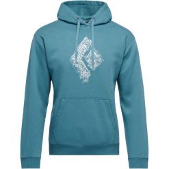 Bluza z kapturem Black Diamond Engineered. Niebieskie bluzy Black Diamond, bez wzorów, z kapturem. Za 358.35 zł.