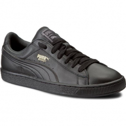 Sneakersy PUMA - Basket Classic Lfs 354367 19 Black/Team Gold. Czarne buty sportowe casual marki Puma, z materiału. W wyprzedaży za 229.00 zł.