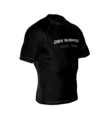 Koszulka kompresyjna Team Rashguard DBX Bushido MORE DRY. Białe odzież kompresyjna DBX BUSHIDO, m, bez wzorów, z elastanu, na fitness i siłownię. Za 149.99 zł.