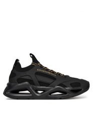 EA7 Emporio Armani Sneakersy X8X174 XK377 U106 Czarny. Czarne buty sportowe casual EA7 Emporio Armani, bez wzorów, ze skóry, bez zapięcia. Za 1,009.00 zł.