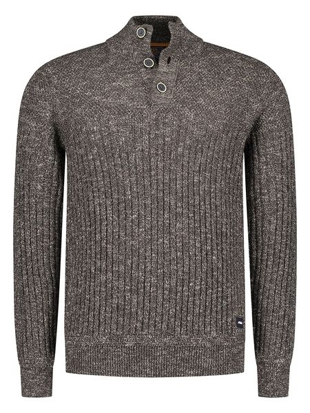 NEW ZEALAND AUCKLAND Sweter w kolorze brązowym rozmiar: L. Brązowe swetry nierozpinane New Zealand Auckland, l, bez wzorów, z bawełny, bez kołnierzyka, bez ramiączek. Za 194.95 zł.