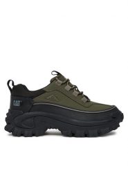 CATerpillar Sneakersy Intruder Galosh 2.0 Low WP P111620 Zielony. Zielone buty sportowe casual CATerpillar, bez wzorów, ze skóry, bez zapięcia. Za 419.99 zł.