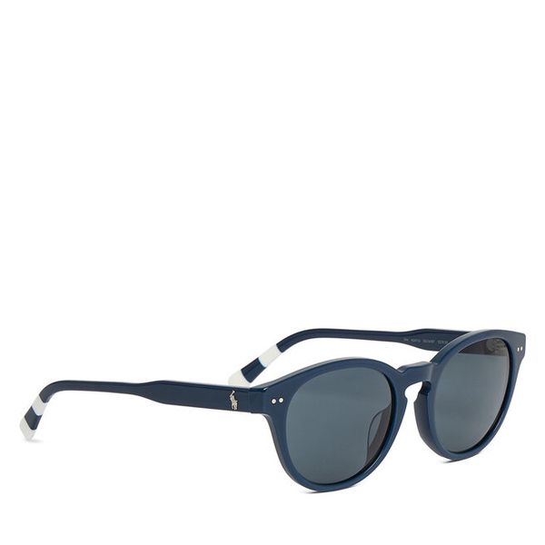 Okulary przeciwsłoneczne Polo Ralph Lauren. Niebieskie okulary przeciwsłoneczne Polo Ralph Lauren. Za 494.99 zł.