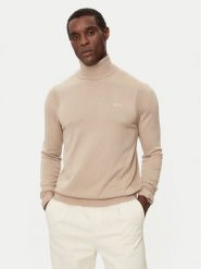 Guess Golf M4BR05 Z3H82 Beżowy Regular Fit. Brązowe golfy Guess, l, z aplikacjami, z syntetyku, bez ramiączek. Za 429.99 zł.