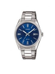 Casio Zegarek MTP-1302PD-2AVEF Srebrny. Szare, analogowe zegarki Casio, srebrne. Za 239.99 zł.