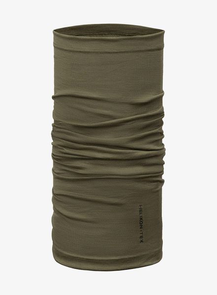 Chusta wielofunkcyjna Helikon-Tex Wrap Merino - olive green. Zielone szaliki Helikon-Tex, bez wzorów, z materiału. Za 109.99 zł.