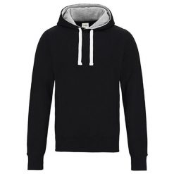 Męska Gładka Bluza Z Kapturem. Niebieskie bluzy AWDIS, m, bez wzorów, z kapturem. Za 240.99 zł.
