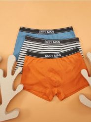 Bokserki 3 pack - wielobarwny. Bokserki Sinsay, l, bez wzorów, z gumy. Za 35.99 zł.