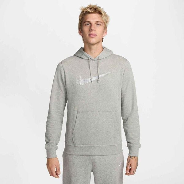 Bluza Męska Z Kapturem Nike Club Ft Hoody Swoosh. Szare bluzy Nike, m, bez wzorów, z kapturem. Za 158.40 zł.