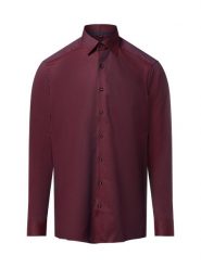 Finshley & Harding Koszula męska - Easy Care Mężczyźni Modern Fit Bawełna czerwony wzorzysty, 45. Czerwone koszule Finshley & Harding, m, bez wzorów, z bawełny, bez kołnierzyka, bez ramiączek. Za 199.95 zł.