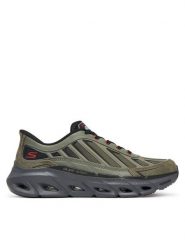 Skechers Sneakersy Glide-Step - Fater 233421/OLBK Zielony. Zielone buty sportowe casual Skechers, bez wzorów, z materiału, bez zapięcia. Za 499.99 zł.