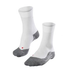Skarpetki Falke RU4. Białe skarpety Falke, bez wzorów, z materiału. Za 279.99 zł.