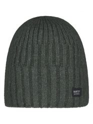 Barts Czapka "Woyer" w kolorze zielonym rozmiar: onesize. Zielone czapki zimowe Barts, z aplikacjami, prążkowane. Za 77.73 zł.