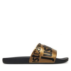 Klapki Just Cavalli. Czarne klapki Just Cavalli. Za 209.99 zł.