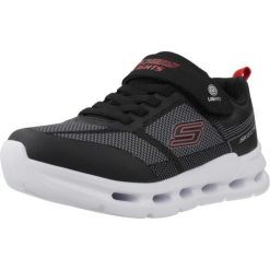 Buty SKECHERS GLIDE STEP LIGHT Czarny. Czarne buty trekkingowe Skechers, bez wzorów, z syntetyku, bez zapięcia. Za 237.99 zł.