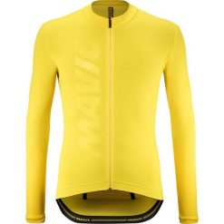 Koszulka termiczna Mavic Aksium. Żółte bielizna termoaktywna MAVIC, na jesień, s, bez wzorów, z jersey, bez ramiączek, rowerowe. Za 486.80 zł.