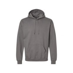 Bluza Z Kapturem Dla Dorosłych Unisex Softstyle Fleece Midweight. Brązowe bluzy GILDAN, m, bez wzorów, z kapturem. Za 78.99 zł.