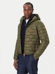 Save The Duck Kurtka przejściowa D32189M GIGA21 Zielony Regular Fit. Zielone kurtki Save the duck, m, bez wzorów, z syntetyku, bez kaptura. Za 969.99 zł.