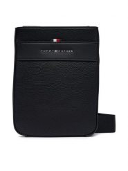 Tommy Hilfiger Saszetka AM0AM14697 Czarny. Czarne saszetki i nerki Tommy Hilfiger, bez wzorów, ze skóry, bez dodatków. Za 369.99 zł.