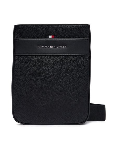 Tommy Hilfiger Saszetka AM0AM14697 Czarny. Czarne saszetki i nerki Tommy Hilfiger, bez wzorów, ze skóry. Za 369.99 zł.