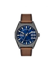 Diesel Zegarek Double Scraper DZ2189 Brązowy. Brązowe, analogowe zegarki Diesel. Za 529.99 zł.