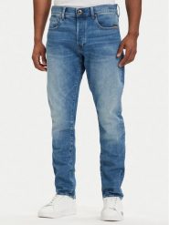G-Star Raw Jeansy 3301 51003-B631 Niebieski Tapered Fit. Niebieskie jeansy G-Star Raw, m. Za 469.99 zł.