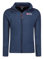 Canadian Peak Kurtka polarowa "Tugeak" w kolorze granatowym rozmiar: XL. Niebieskie kurtki Canadian Peak, xl, bez wzorów, z materiału, bez kaptura. Za 91.95 zł.