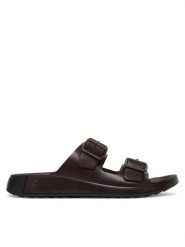 ECCO Klapki Cozmo 55280401667 Brązowy. Brązowe klapki ecco, ze skóry. Za 529.99 zł.