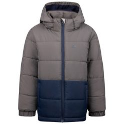 2058 Olense - męska pikowana kurtka zimowa Storm Grey. Szare kurtki Trespass, na zimę, m, bez wzorów. Za 284.99 zł.