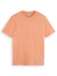 Scotch & Soda Koszulka w kolorze pomarańczowym rozmiar: S. Pomarańczowe bezrękawniki Scotch & Soda, s, bez wzorów, bez kołnierzyka, bez ramiączek. Za 74.63 zł.
