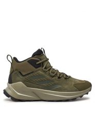 Adidas Sneakersy Terrex Trailmaker 2.0 ID0889 Zielony. Zielone buty sportowe casual Adidas, bez wzorów, z nubiku, bez zapięcia. Za 439.99 zł.
