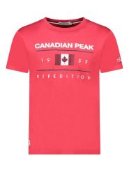 Canadian Peak Koszulka "Jezoleak" w kolorze czerwonym rozmiar: 3XL. Czerwone bezrękawniki Canadian Peak, xl, bez wzorów, z bawełny, bez kołnierzyka, bez ramiączek. Za 56.99 zł.