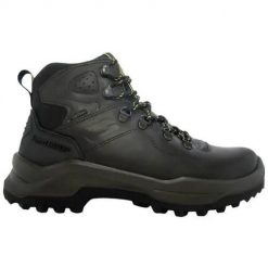 Buty trekkingowe męskie Grisport Marrone Pecos 2. Czarne buty turystyczne Grisport, bez wzorów, z materiału, za kostkę, bez zapięcia, trekkingowe. Za 457.00 zł.