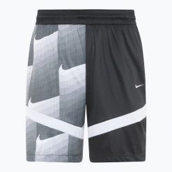 Spodenki koszykarskie męskie Nike Icon Dri-Fit 8". Czarne szorty Nike, m, bez wzorów, sportowe. Za 139.99 zł.