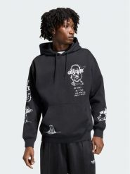 Adidas Bluza Peter Moore Hoodie IA4504 Czarny Regular Fit. Czarne bluzy Adidas, m, bez wzorów, z bawełny, bez kaptura. Za 399.99 zł.