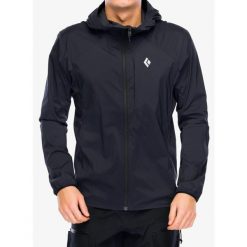 Kurtka softshell Black Diamond Alpine Start Hoody. Czarne kurtki softshell Black Diamond, m, bez wzorów, z softshellu, bez kaptura. Za 551.19 zł.