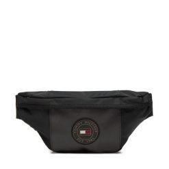 Saszetka nerka Tommy Hilfiger. Czarne saszetki i nerki Tommy Hilfiger, bez wzorów. Za 169.99 zł.
