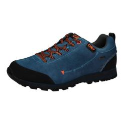 Niskie buty trekkingowe CMP Elettra WP. Czarne buty turystyczne CMP, bez wzorów, z gumy, bez zapięcia, outdoorowe. Za 423.70 zł.