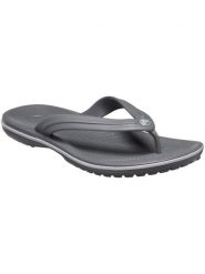 Klapki Crocs Crocband Flip U Dorośli. Czarne klapki Crocs, z materiału. Za 169.99 zł.