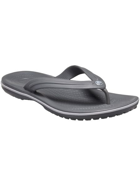 Klapki Crocs Crocband Flip U Dorośli. Czarne klapki Crocs, z materiału. Za 169.99 zł.