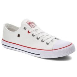 Białe Trampki Męskie Big Star Modne Obuwie. Białe trampki BIG STAR, l, bez wzorów, bez zapięcia. Za 119.00 zł.