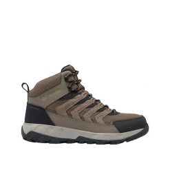 Buty trekkingowe Columbia Strata Trail™ Mid WP Brązowe. Brązowe buty turystyczne Columbia, bez wzorów, z materiału, bez zapięcia, trekkingowe. Za 413.40 zł.