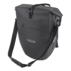 Torba rowerowa Lynx Hayes 28L wodoodporna TPU czarna. Czarne torby na ramię Lynx, bez wzorów, z materiału, na ramię, bez dodatków. Za 273.85 zł.