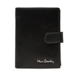Duży Portfel Męski Pierre Cardin. Czarne portfele Pierre Cardin, bez wzorów. Za 79.99 zł.