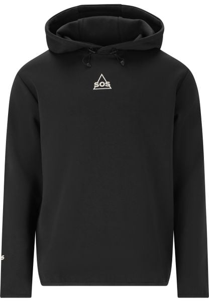 Bluza z kapturem SOS Vail V1. Czarne bluzy z kapturem SOS, l, bez wzorów, z bawełny, bez kaptura. Za 378.10 zł.