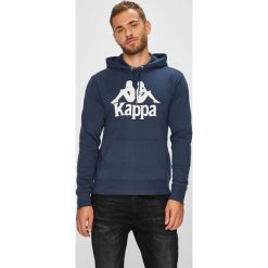 Kappa - Bluza. Białe bluzy Kappa, l, bez wzorów, z bawełny, z kapturem. W wyprzedaży za 99.90 zł.