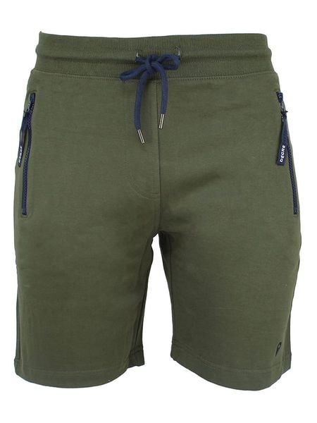 Degré Celsius Szorty dresowe "Corelie" w kolorze khaki rozmiar: M. Brązowe krótkie spodenki sportowe Degré Celsius, m, bez wzorów, z bawełny. Za 101.94 zł.