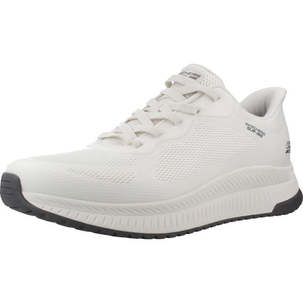 Buty SKECHERS BOBS SQUAD 4 Biały. Białe buty trekkingowe Skechers, bez wzorów, z tkaniny, bez zapięcia, trekkingowe, skechers sport. Za 364.99 zł.